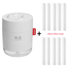 Load image into Gallery viewer, Portable Ultrasonic Humidifier 500ML Snow Mountain H2O USB Aroma Air Diffuser With Romantic Night Lamp Humidificador Difusor - OZN Shopping