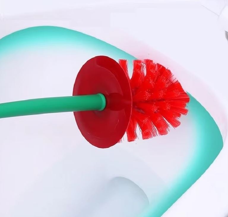 Red Toilet Brush Creative Plastic Cleaning Brush Lovely Cherry Shape Lavatory Toilet Brush Holder Toilet Bathroom Accessories