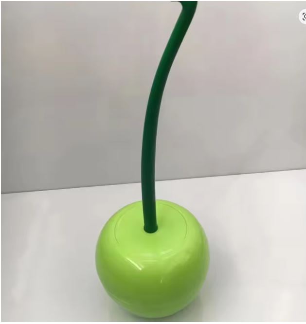 Red Toilet Brush Creative Plastic Cleaning Brush Lovely Cherry Shape Lavatory Toilet Brush Holder Toilet Bathroom Accessories