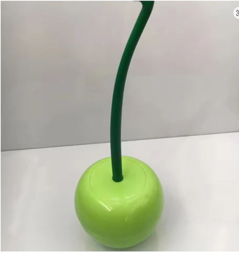 Red Toilet Brush Creative Plastic Cleaning Brush Lovely Cherry Shape Lavatory Toilet Brush Holder Toilet Bathroom Accessories