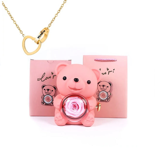 Necklace Cute Teddy Bear