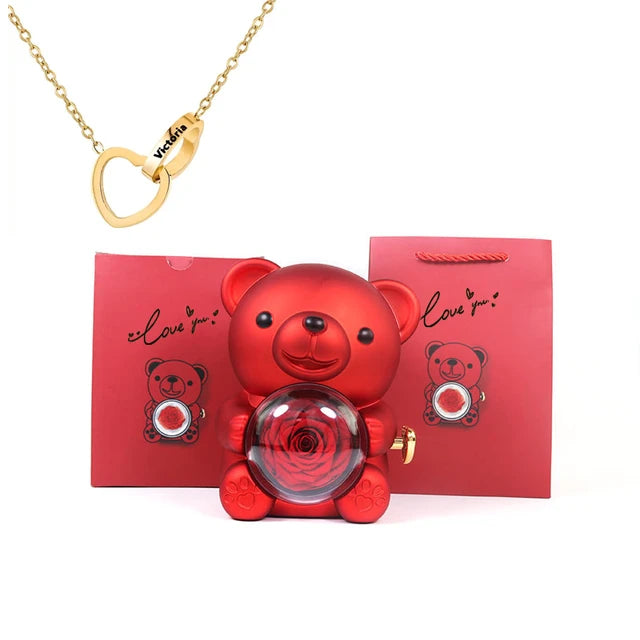 Necklace Cute Teddy Bear