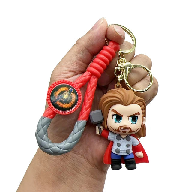 Superheroes Keychain