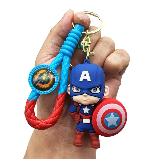 Superheroes Keychain