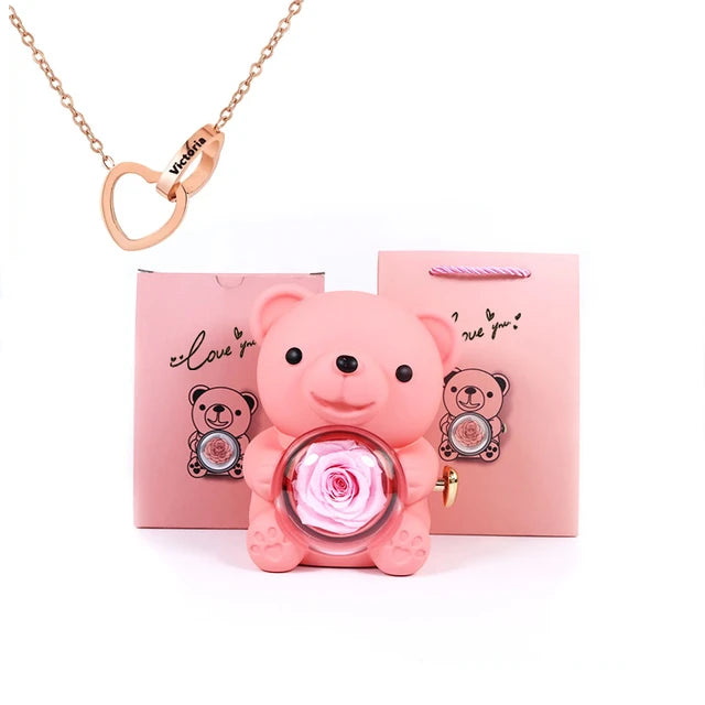 Necklace Cute Teddy Bear