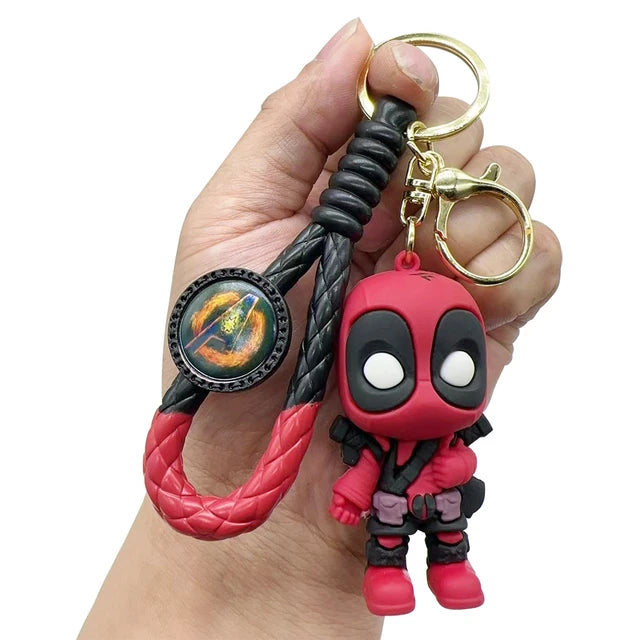 Superheroes Keychain