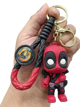 Superheroes Keychain