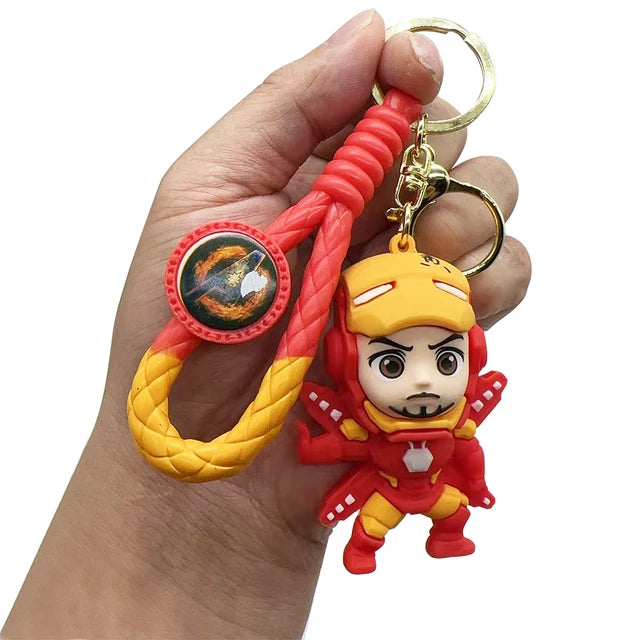 Superheroes Keychain