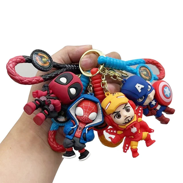 Superheroes Keychain