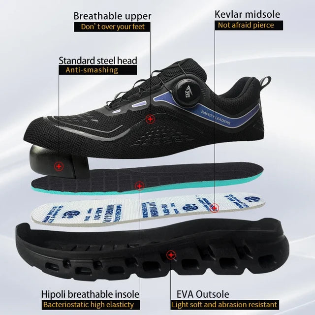 Fashion Safety Shoes Sneakers