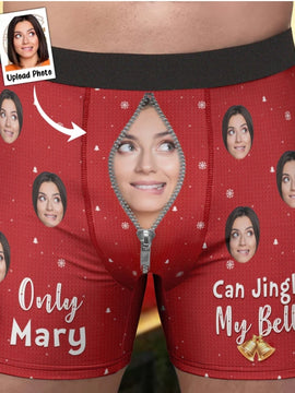 Jingle Bells Boxer Shorts & Panty