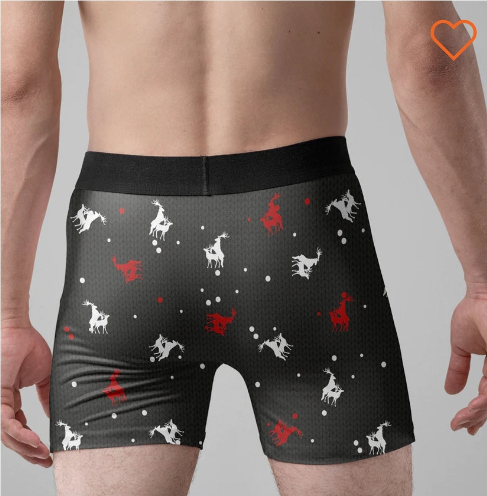 Jingle Bells Boxer Shorts & Panty