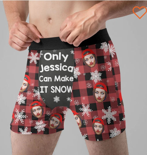 Jingle Bells Boxer Shorts & Panty
