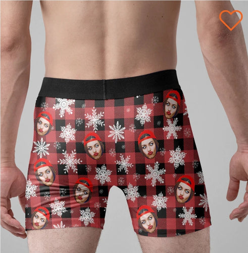 Jingle Bells Boxer Shorts & Panty