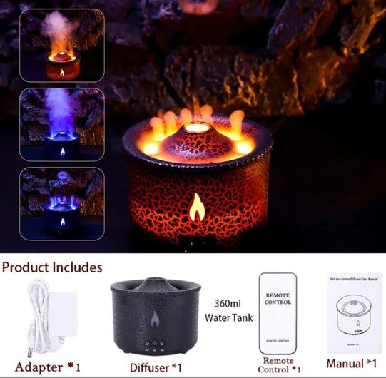 Air Flame Air Humidifier Diffuser