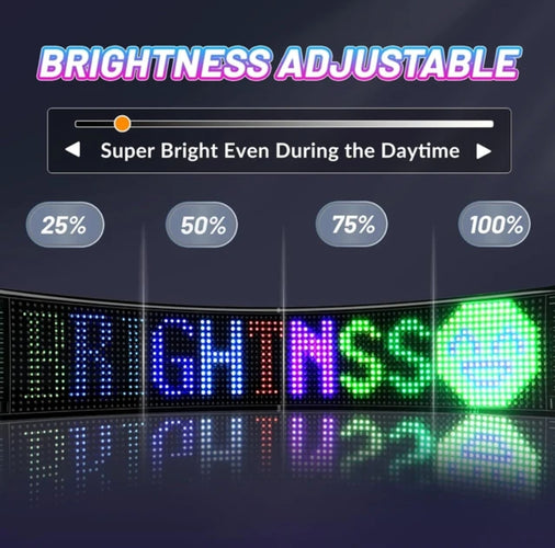 Car Sign Panel