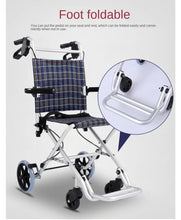 Load image into Gallery viewer, Folding Wheel Chair
