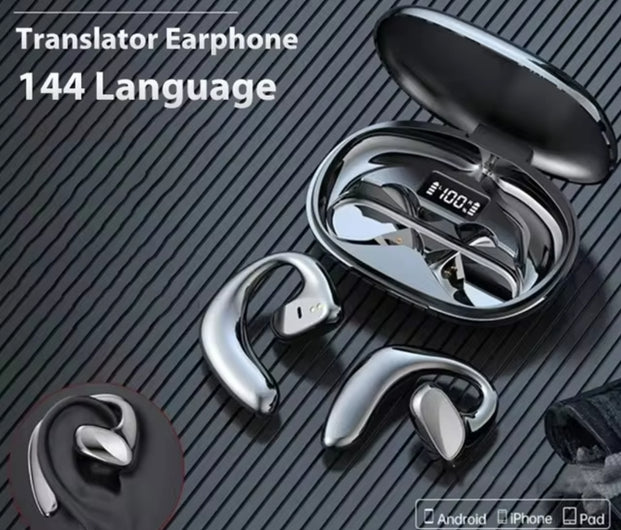 Earphone Language Translator Bluetooth Music Play