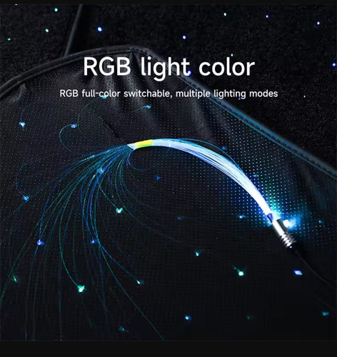 Car Mat RGB Light Pad - 4 Pcs / 1 Set