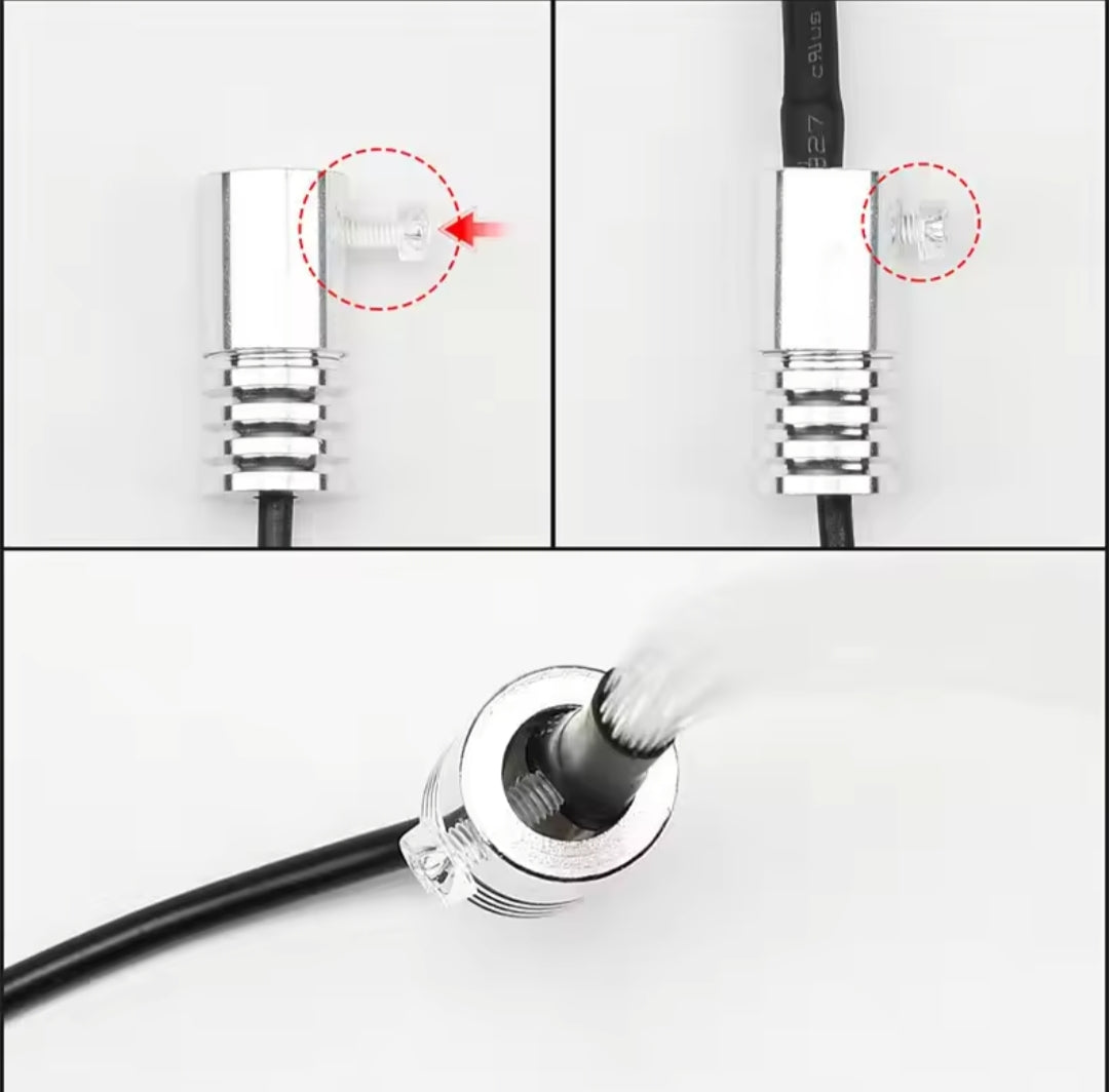 Car Mat RGB Light Pad - 4 Pcs / 1 Set