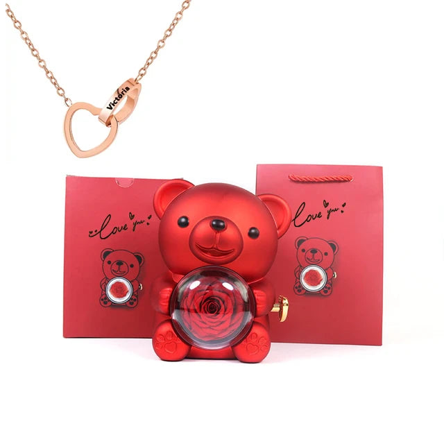 Necklace Cute Teddy Bear