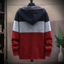 Load image into Gallery viewer, Striped Sweater Jacket
