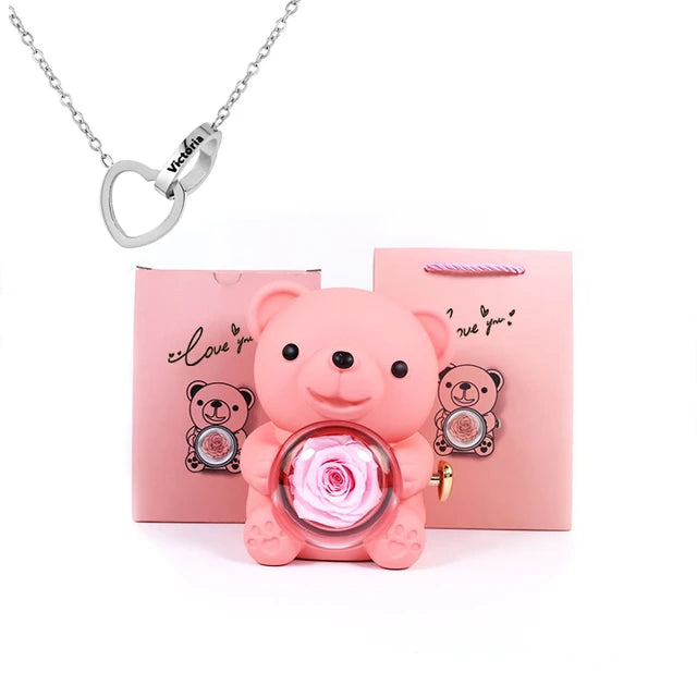 Necklace Cute Teddy Bear