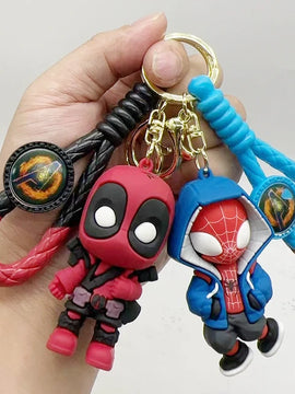 Superheroes Keychain