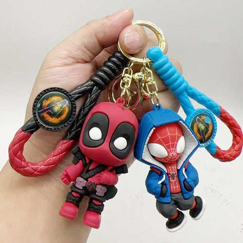 Superheroes Keychain