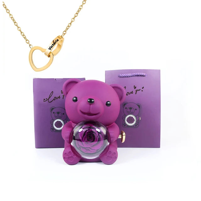 Necklace Cute Teddy Bear