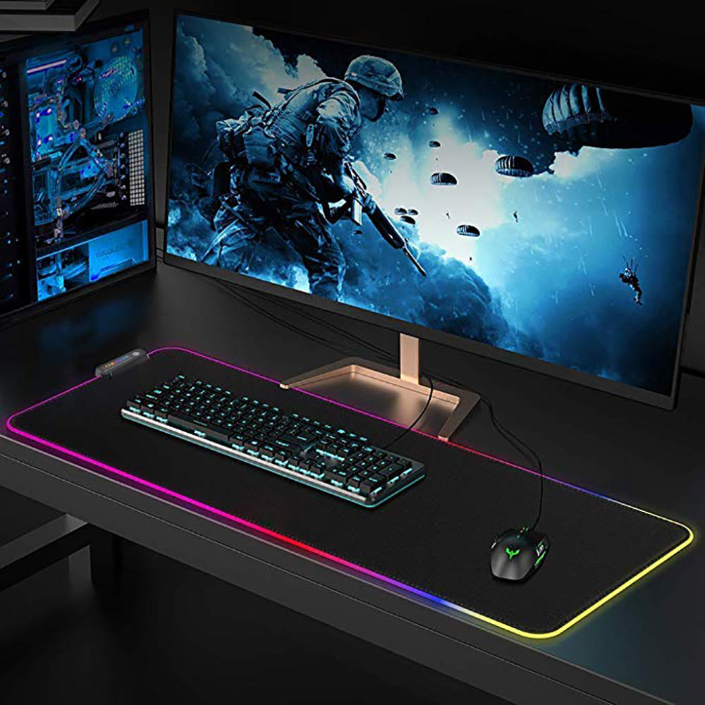 RGB Luminous Gaming Mouse Pad - OZN Shopping