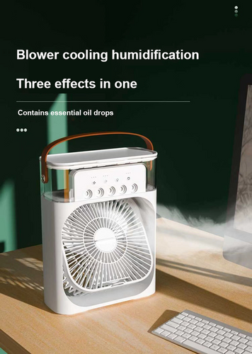 Aircon Cooling USB Fan LED