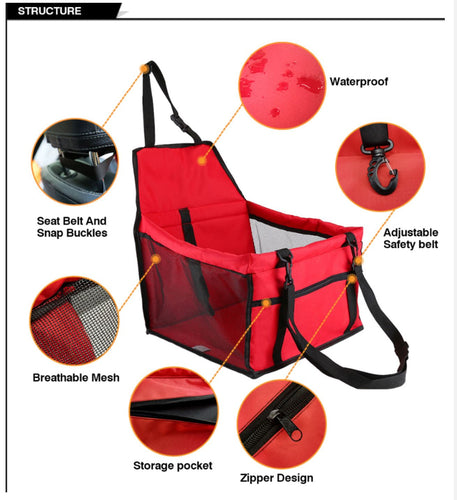 Waterproof Dog Mat Blanket Safety  Pet Car Seat Bag - OZN Shopping