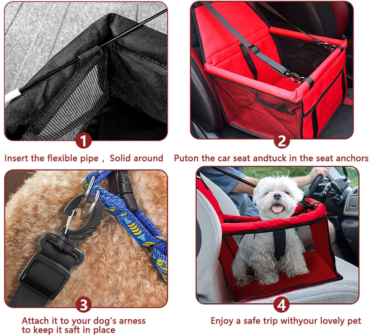 Waterproof Dog Mat Blanket Safety  Pet Car Seat Bag - OZN Shopping