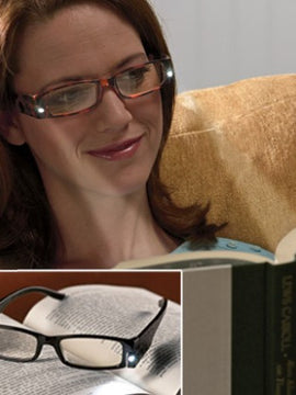 LED Light Reading Glasses