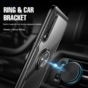 Shockproof Soft Phone Case With Ring - OZN Shopping