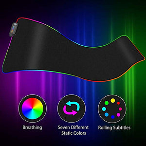 RGB Luminous Gaming Mouse Pad - OZN Shopping