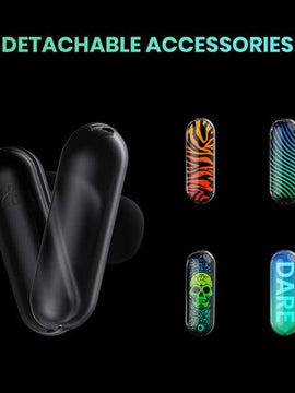 Air Pods With Light Control Bluetooth RGB Headphones