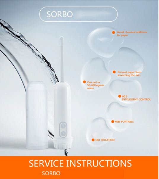 Portable Bidet Travel IPX7 Waterproof Electric Bidet Sprayer with Automatic Decompression - OZN Shopping