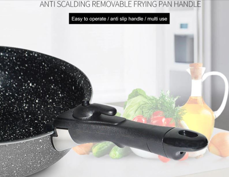 Detachable Removable Pan Clip Hand Grip  Pot Handle - OZN Shopping