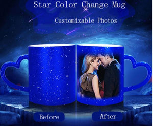 Changing Color Photo Mug - OZN Shopping