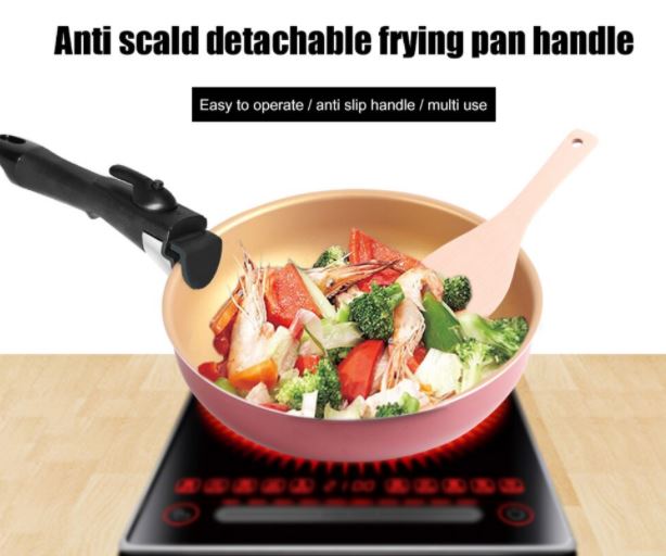 Detachable Removable Pan Clip Hand Grip  Pot Handle - OZN Shopping