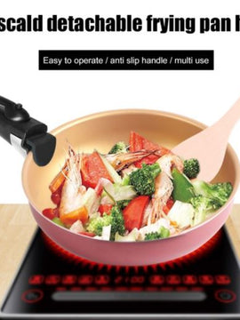 Detachable Removable Pan Clip Hand Grip  Pot Handle