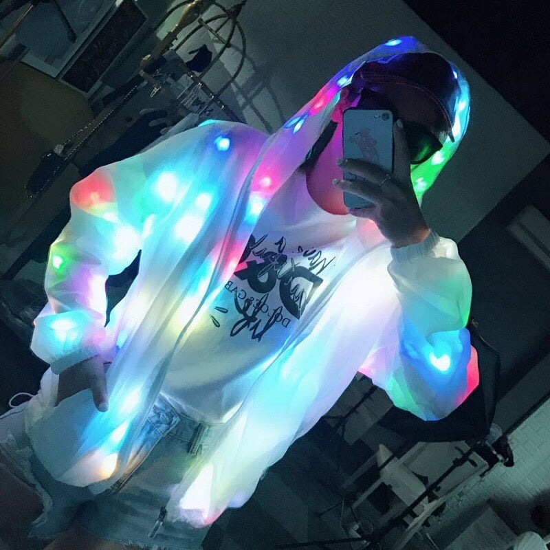 LED Lighting Coat Luminous Jacket - OZN Shopping