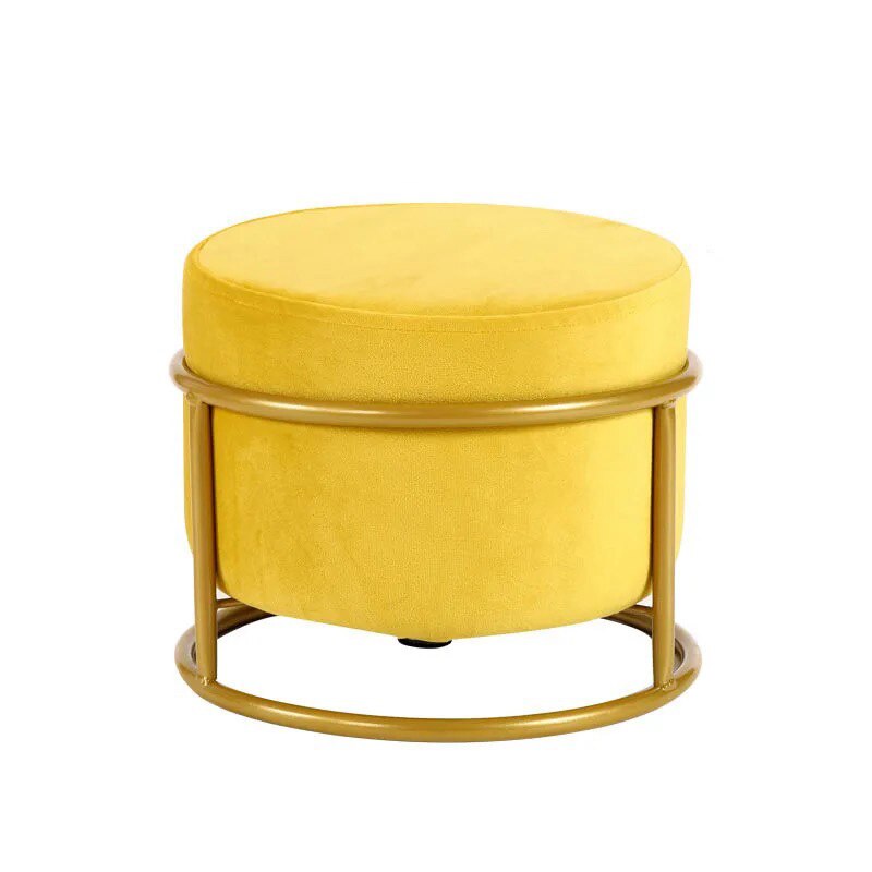 Luxury Living Room Stool Flannel Chair - OZN Shopping