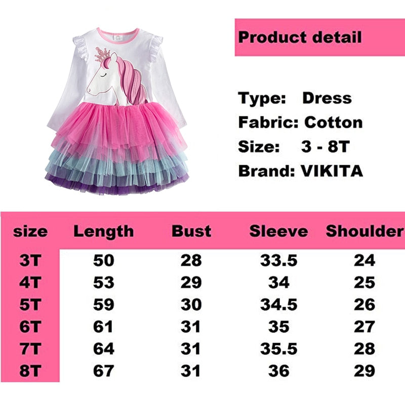 Girls Princess Dress - OZN Shopping