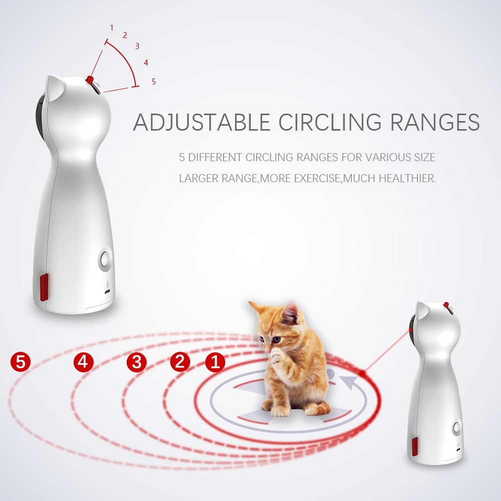 Cat Toys LED Interactive Smart Teasing Pet - OZN Shopping