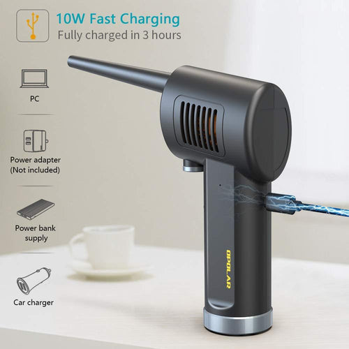 Cordless AIR Duster, Rechargeable Blower for Computer, Keyboard and Electronics Clean - OZN Shopping
