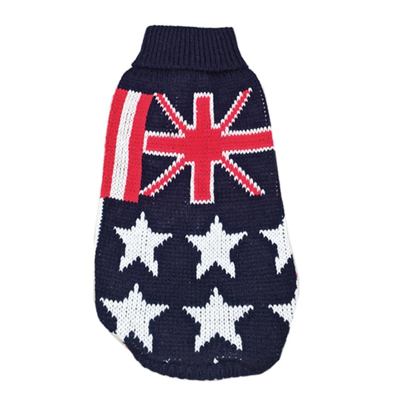 Cat or Dog Sweater Pullover Winter Dog Clothes for Small Dogs Chihuahua Yorkies Puppy Jacket Pet Clothing Ubranka Dla Psa - OZN Shopping