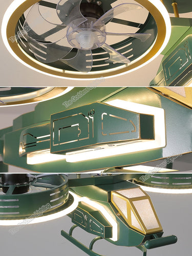 AirPlane LED Chandelier Ceiling Lamp Decor Light